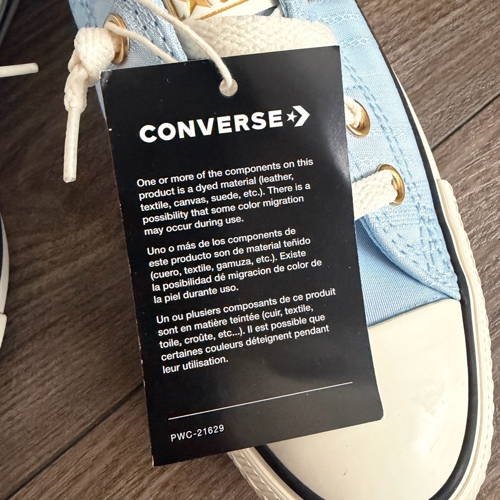 Converse Sky Blue Shoreline Slip-on Sneakers - Picture 7 of 11
